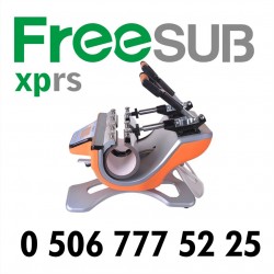 Kupa Baskı Presi, freesub İkili Kupa Bardak Baskı Makinesi 